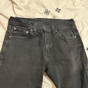 Levi’s straight jeans black wash